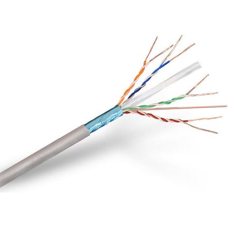 Cable de Red Rígido UTP Categoría 6 Aisens A136-0281 Gris 100 m