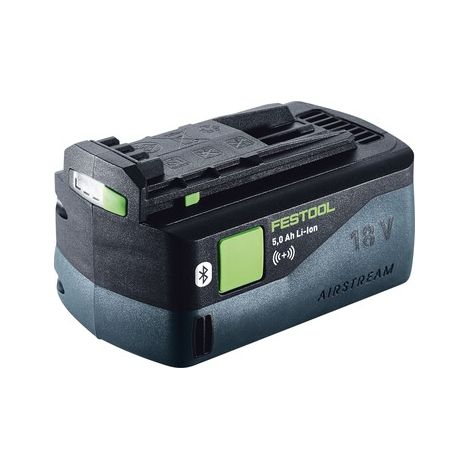 Batterie de rechange 18V 5,0Ah – Technologie Bluetooth – Compatible avec machines Festool – Charge rapide AIRSTREAM (1/10)