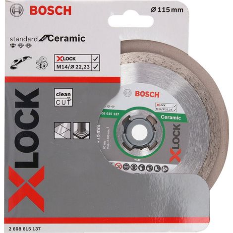 Bosch X-Lock Standard for Ceramic Diamond Cutting Disc 115 x 22.23mm