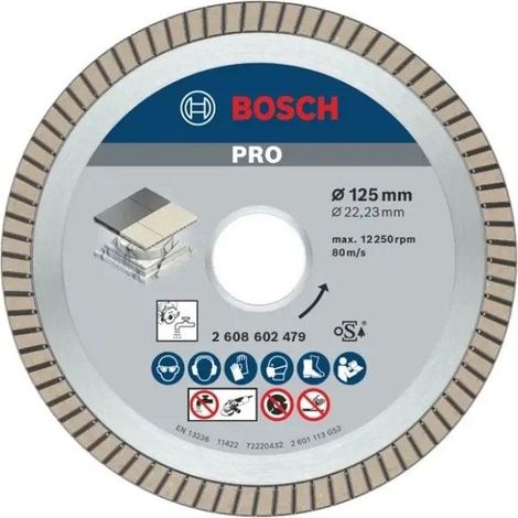 Atlas Diamond PRO Ceramic lame diamantée 125 mm pack de 2