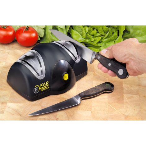 Fartools PRO AG 50 afilador eléctrico de cuchillos negro