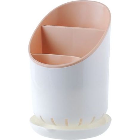 Étagère de rangement et boîte de rangement pour la maison, tube de rangement de cuisine de couleur rose (1/4)