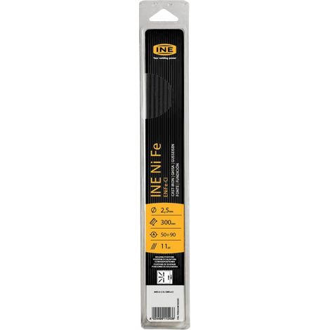 INE ELETTRODI NI-FE GHISA D 2,5X300 MM BL DA 11 PZ
