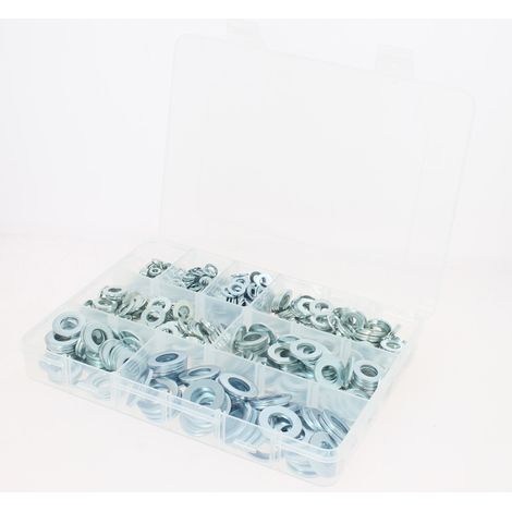 Coffret rondelles moyennes - 640 pc mm