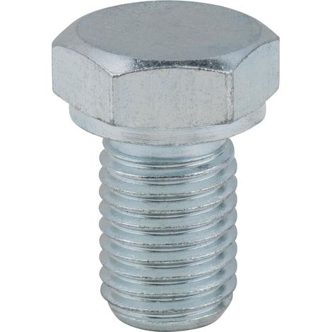 Vis de vidange, 6 pans 17mm, M12x1,5x18mm, pack de 10