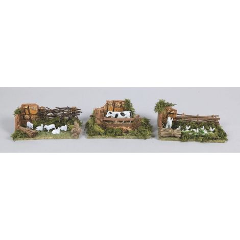Holztiere assortiert 10,5x20 cm