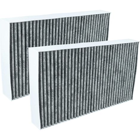 vhbw 2x Filtro a carboni attivi sostituisce Miele DKF 29-P per cappe aspiranti