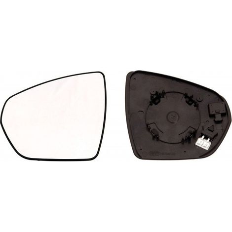 Verre de rétroviseur gauche chauffant Peugeot 3008 2 depuis 2016