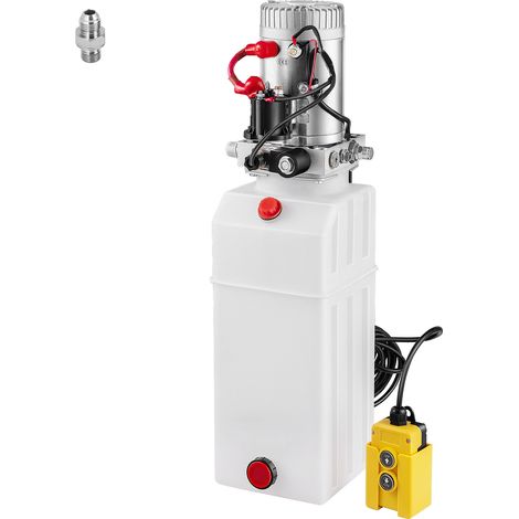 Mophorn 12 V Hydraulikaggregat Hydraulikmotorpumpe für Kippanhänger-Kraftpaket