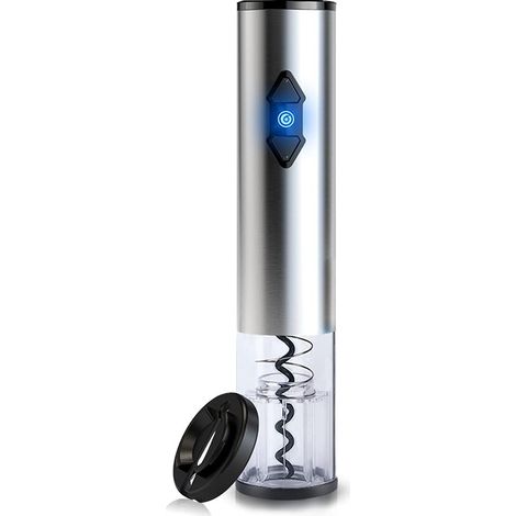Ensemble tire-bouchon électrique, acier inoxydable (1/5)