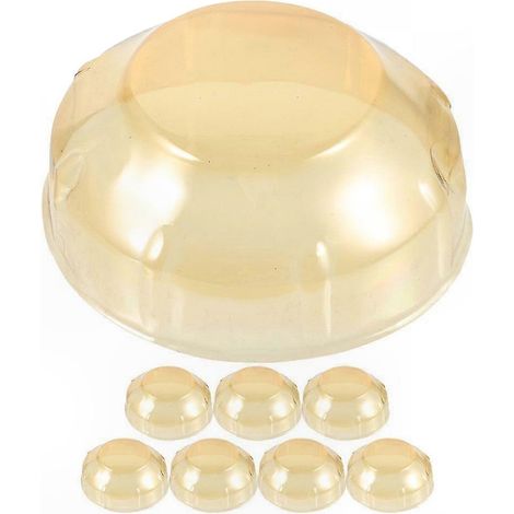 Lot de 8 cache-avertisseur de fumée - Boucliers de protection pour détecteurs incendie lors de cuisson et pâtisserie (1/3)