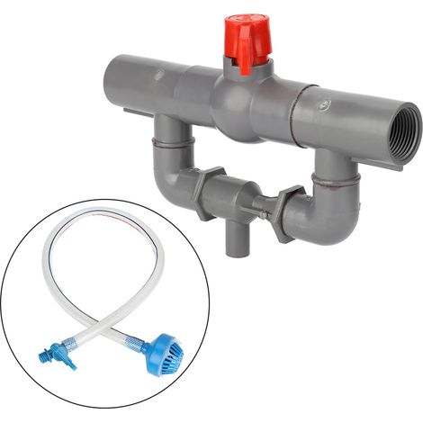 Système d'irrigation agricole avec alimentation en engrais, vanne adaptée aux tuyaux (G1) (1/5)