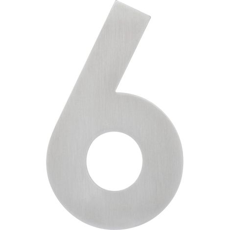 Alpertec Hausnummer 6 Edelstahl Hausnummern Hausnummerschild