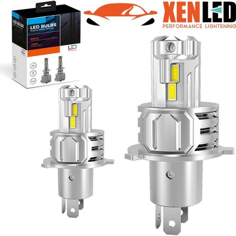 2x H4 Bi-LED Terminator5 Performance 11 000Lms réels 45W CANBUS - XENLED - SANS ERREUR (1/5)
