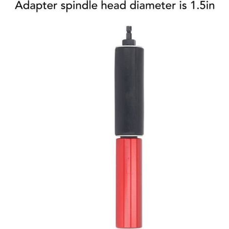 Adaptateur Ponceuse - 1.5 Pouces - Aluminium - Pour Perceuse Électrique - Universel - 1 Pièce (1/4)