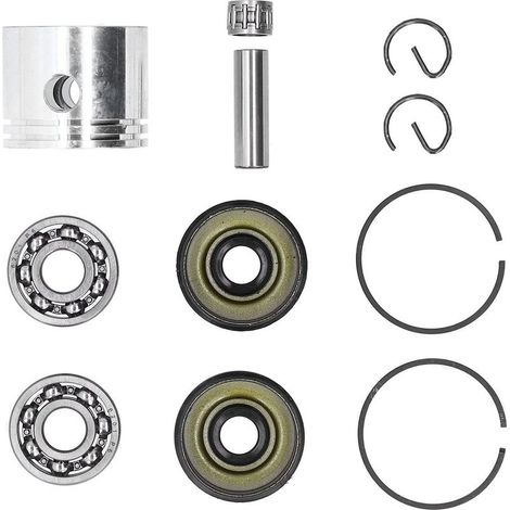 Kit de piston Accessoires de tronçonneuse étanche 41,1 mm professionnel de haute précision pour accessoires de jardin pour Poulan 220221260 1950 2150 2250 2450 2550 2550 (1/5)