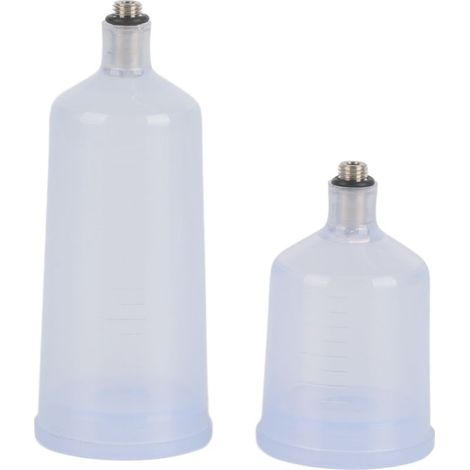 Lot 2 pistolets peinture – plastique – coupe airbrush – accessoires aérographe – connecteur fileté (1/5)