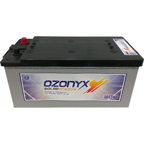 Batería AGM 12v - 205 AH Hermética OZONYX