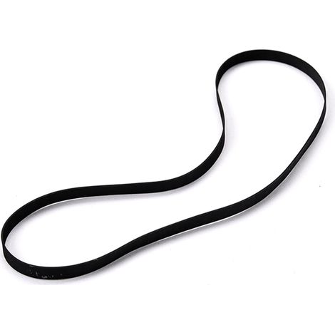1 courroie pour platine vinyle, périmètre 40 cm ou 54 cm, caoutchouc noir, remplacement compatible tourne-disque (1/5)