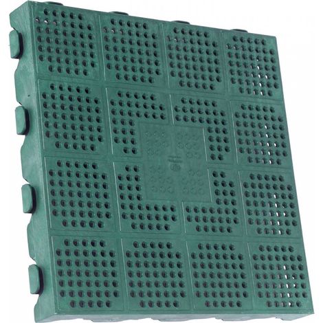 Dalle extérieure en polypropylène 40x40cm – Résistante aux intempéries – Pour pavements de jardin et bord de piscine – Portée statique 9000kg/m2 – I Giardini Del Re