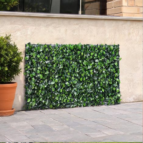 Volet occultant en rouleau 300 x 100 cm en PE vert pour balcon (1/5)