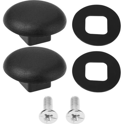 Set of 2 car window mounting clips including screws 2839777 857379 Compatible with Citroën Berlingo and Peugeot (1/5)