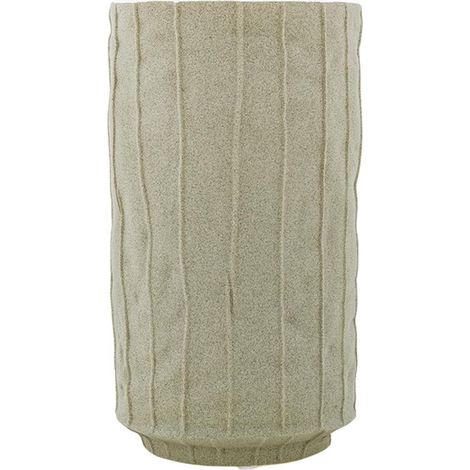 Vaso in terracotta grigio per arredo casa Zafferano (1/3)
