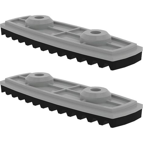 MUNK nivello 2019 Fußplatte Standard Holm 85/98mm 2 Stück (1/3)