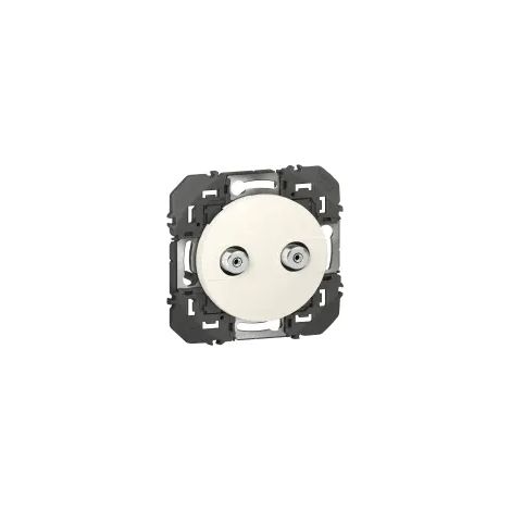 Prise réseau câblé AFORM type F Dooxie - Legrand - Blanc - 600357
