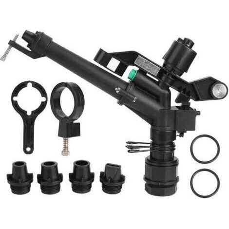 Arroseur de pelouse 1.5in à 1in DN25 Filetage Femelle Automatique 360 Degrés Rotation Réglable Bras À Bascule Arrosage Ferme Irrigation (1/5)