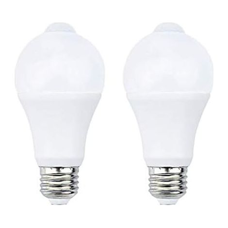 12W E27 PIR Infrarot-LED-Lampe mit Bewegungsmelder EIN/AUS, A60 220V 700lm, entspricht 70W Halogenlampe für Rolltreppen