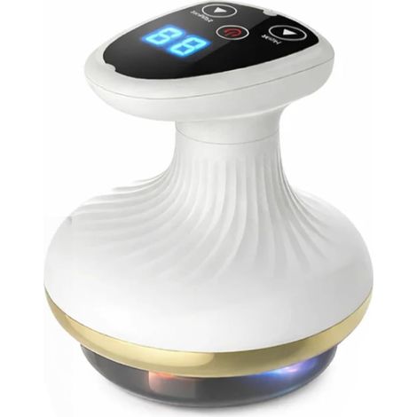 Gua Sha - Masajeador Eléctrico con Calor y Ventosa - Para Cuidado Corporal en Casa - 1 Unidad (1/5)