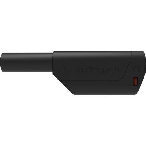 Schützinger Fiche à ressort de sécurité Ø de la broche: 4 mm noir 1 pc(s) C008272