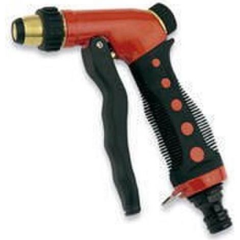 FPLUS pistola regulable laton 3ch.431l , PISTOLA REGULABLE 3 CHORROS LATON-GOMA