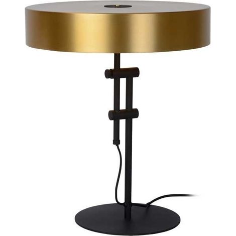 Lampe de table Lucide Giada 2xE27 60W noir/or 30570/02/02 (1/3)