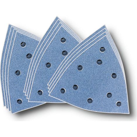 Fein MultiMaster 12tlg. Schleifblatt-Set Zirkon gelocht - 35222952110