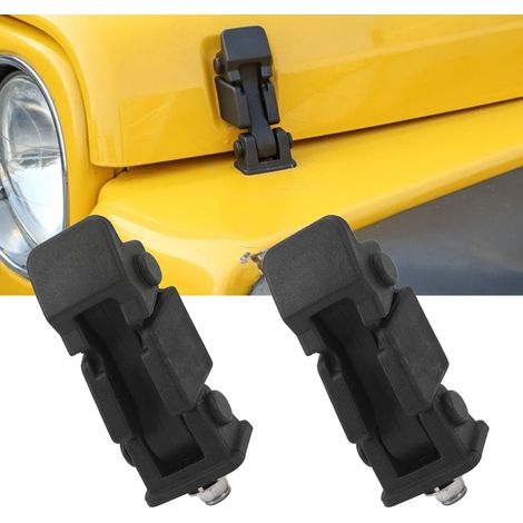 Satz mit 2 Motorhaubenverschlüssen für Jeep Wrangler TJ 1997-2006 (1/5)