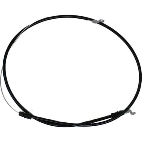 Câble de commande d'accélérateur pour tondeuse à gazon Honda 12A-B2AQ701 51,25 pouces Z-Bend Pièce de rechange Fil d'acier noir (1/5)