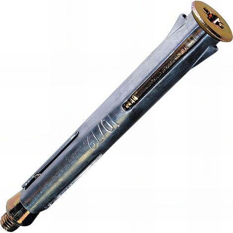 100 chevilles métalliques à cône acier zingué - 10 mm x 152 mm (1/2)