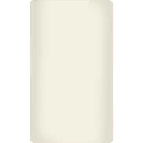 KLULK Lenzuolo Sotto Con Angoli Elasticizzati Misure Francesi Panna 100% Cotone 140 X 200 + 27 Cm Made In Italy (1/5)