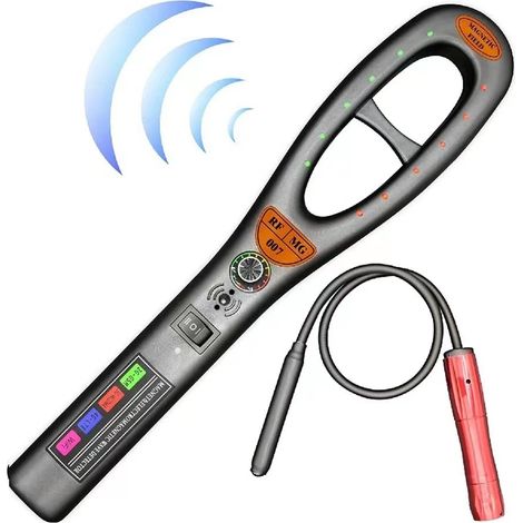 Ricerca dispositivi - Scanner di segnale per la protezione della privacy e rilevatori di telecamere  Multifunzionale per viaggi, telecamere wireless e localizzatori GPS