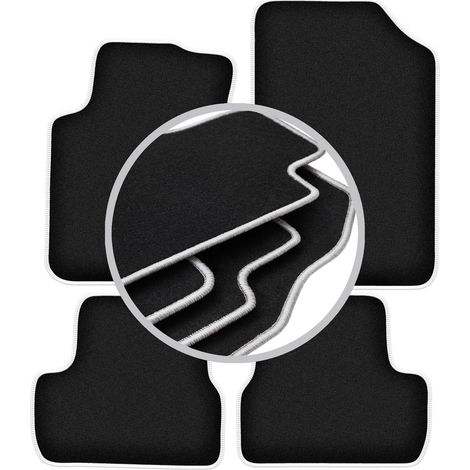 Tappetini auto CARLUX-SILVER per: Citroen C3 I hatchback (2002-2009)