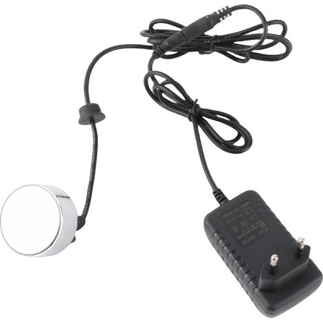 Fontaine Décorative Mini Mist Maker avec 12 Lumières pour Jardin，Amphore，Fontaine LED Atomizer 110V US (1/5)