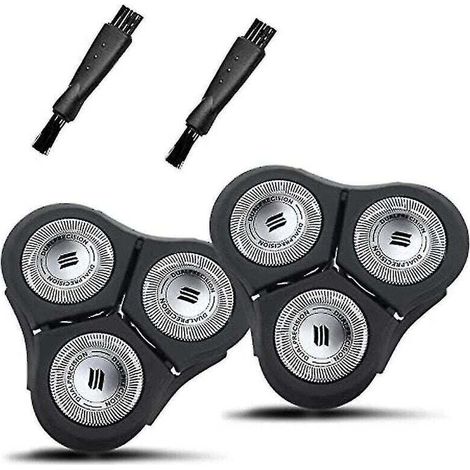 Têtes de rechange Philips RQ11 2pcs - Compatible Sensotouch 2D - Rasage proche - Domestique et voyage - Hommes et utilisateurs de Philips (1/4)