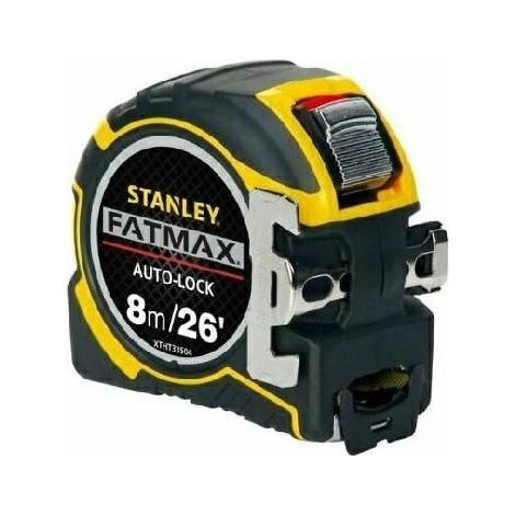 Stanley ZSTA-0-33-504 STA033504 FatMax Autolock - Cinta de bolsillo (8 m de ancho, 32 mm) Pro, 8 m, multicolor