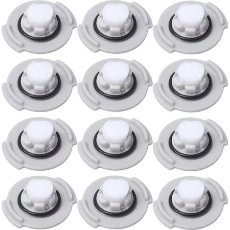 Confezione da 12 filtri per serbatoio dell'acqua compatibili con Xiaomi Roborock S50 S55 S6 S5Max T60 T6 - Parti di ricambio (1/4)