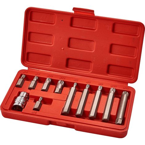 11pc Spline Bit & Socket Set - I8450 (1/3)