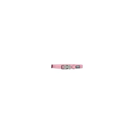 Rd collier chien uni classic M rose (1/3)