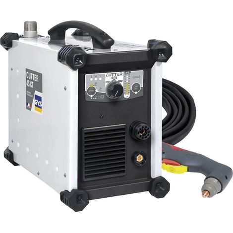 GYS – Découpeur plasma 45 A 13629 – Capacité de coupe 15 mm – Torche TPT 40 pour acier, aluminium, cuivre – Panneau de commande intuitif