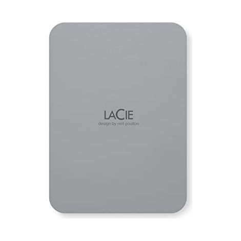 LaCie Mobile Drive Secure (2022) 2TB Externe Festplatte USB 3.2 Gen 1 Space Gray (STLR2000400)